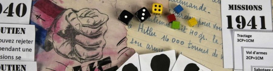 Jeu de plateau sur la Résistance