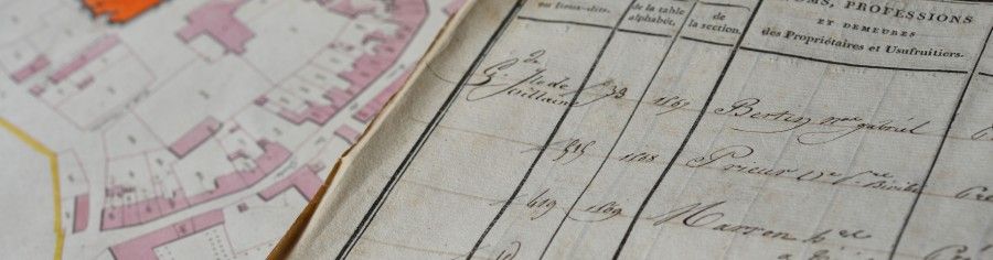 Le cadastre napoléonien, plans et matrices sont en ligne