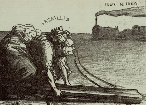 Versailles à l'heure du train