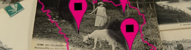 Retrouver une carte postale de votre commune